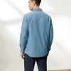 JAEGER Casual Shirts Pure Cotton Chambray Long Sleeve Shirt 11 JAEGER Casual Shirts Pure Cotton Chambray Long Sleeve Shirt -Popular Znas Store SD 01 T62 1206C SY X EC 2