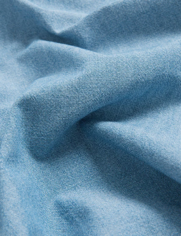 JAEGER Casual Shirts Pure Cotton Chambray Long Sleeve Shirt 8 JAEGER Casual Shirts Pure Cotton Chambray Long Sleeve Shirt - Image 6