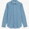 JAEGER Casual Shirts Pure Cotton Chambray Long Sleeve Shirt 9 JAEGER Casual Shirts Pure Cotton Chambray Long Sleeve Shirt -Popular Znas Store SD 01 T62 1206C SY X EC 90