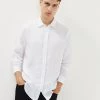 JAEGER Casual Shirts Luxury Pure Linen Long Sleeve Shirt -Popular Znas Store SD 01 T62 1211A Z0 X EC 0