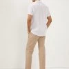 JAEGER Casual Shirts Luxury Pure Linen Short Sleeve Shirt -Popular Znas Store SD 01 T62 1229B Z0 X EC 3