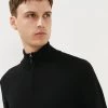 JAEGER Men's Jumpers Pure Merino Wool Half Zip Jumper 22 JAEGER Men's Jumpers Pure Merino Wool Half Zip Jumper -Popular Znas Store SD 01 T62 1503A Y0 X EC 1