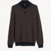 JAEGER Men's Jumpers Wool Half-Zip Jumper With Cashmere 9 JAEGER Men's Jumpers Wool Half-Zip Jumper With Cashmere -Popular Znas Store SD 01 T62 1505B F2 X EC 90