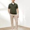 JAEGER Casual Trousers Slim Fit Cotton Stretch Chinos -Popular Znas Store SD 01 T62 2604C L2 X EC 0