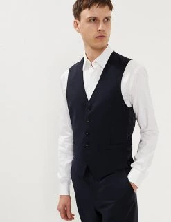 JAEGER Men's Waistcoats Pure Wool Waistcoat
