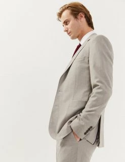 JAEGER Men's Blazers Slim Fit Italian Pure Wool Jacket