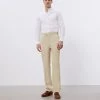 JAEGER Men's Trousers Tailored Fit Italian Silk And Linen Trousers -Popular Znas Store SD 01 T62 2807A SS X EC 0