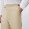 JAEGER Men's Trousers Tailored Fit Italian Silk And Linen Trousers -Popular Znas Store SD 01 T62 2807A SS X EC 2