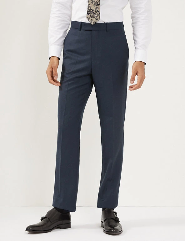 JAEGER Smart Trousers Tailored Fit Italian Pure Wool Trousers 5 JAEGER Smart Trousers Tailored Fit Italian Pure Wool Trousers - Image 3