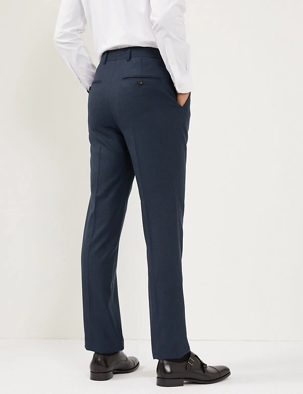 JAEGER Smart Trousers Tailored Fit Italian Pure Wool Trousers 7 JAEGER Smart Trousers Tailored Fit Italian Pure Wool Trousers - Image 5