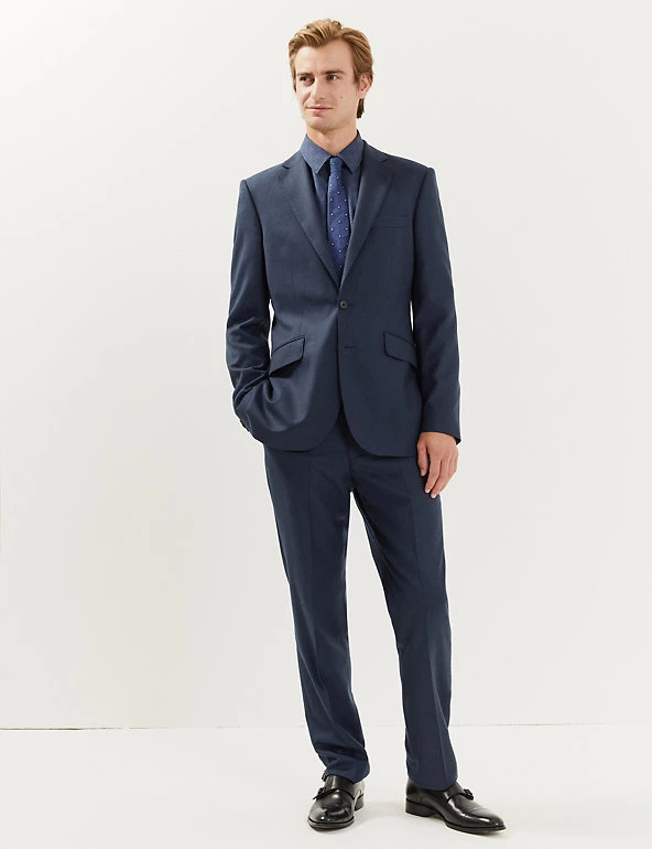 JAEGER Smart Trousers Tailored Fit Italian Pure Wool Trousers 8 JAEGER Smart Trousers Tailored Fit Italian Pure Wool Trousers - Image 6