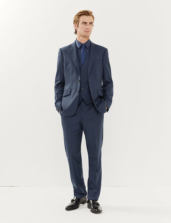 JAEGER Smart Trousers Tailored Fit Italian Pure Wool Trousers 9 JAEGER Smart Trousers Tailored Fit Italian Pure Wool Trousers - Image 7