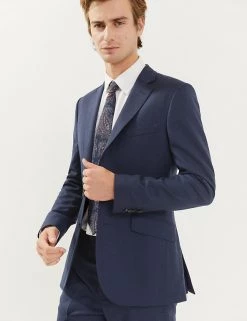 JAEGER Men's Blazers Slim Fit Italian Pure Wool Jacket