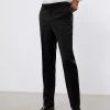 JAEGER Smart Trousers Tailored Fit Italian Wool Tuxedo Trousers 11 JAEGER Smart Trousers Tailored Fit Italian Wool Tuxedo Trousers -Popular Znas Store SD 01 T62 2815A Y0 X EC 1