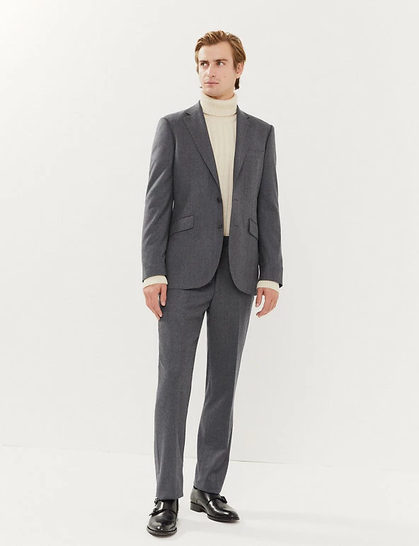 JAEGER Men's Blazers Tailored Fit Italian Pure Wool Jacket 9 JAEGER Men's Blazers Tailored Fit Italian Pure Wool Jacket - Image 7