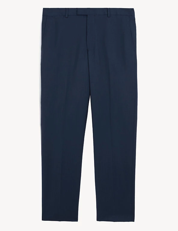 JAEGER Smart Trousers Tailored Fit Pure Wool Twill Trousers 4 JAEGER Smart Trousers Tailored Fit Pure Wool Twill Trousers - Image 2