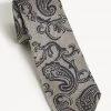 JAEGER Men's Ties Italian Woven Paisley Wool And Silk Tie -Popular Znas Store SD 01 T62 3001B S0 X EC 1