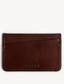 JAEGER Men's Wallets British Luxury Leather Card Holder