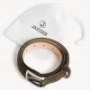 JAEGER Men's Belts British Luxury Suede Stitch Detail Belt -Popular Znas Store SD 01 T62 3313B N3 X EC 3