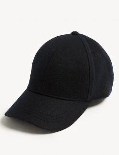 JAEGER Men's Hats Luxury Wool Baseball Cap
