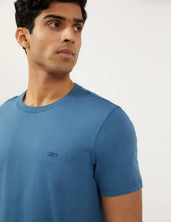 JAEGER Men's T-shirts Pure Cotton Crew Neck T-Shirt 30 JAEGER Men's T-shirts Pure Cotton Crew Neck T-Shirt - Image 28