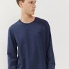 JAEGER Men's T-shirts Pure Cotton Crew Neck Long Sleeve T-Shirt -Popular Znas Store SD 01 T62 3812B F2 X EC 1