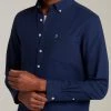 Farah Men's Shirts Cotton Blend Oxford Shirt -Popular Znas Store SD 03 T18 2610 E0 X EC 1