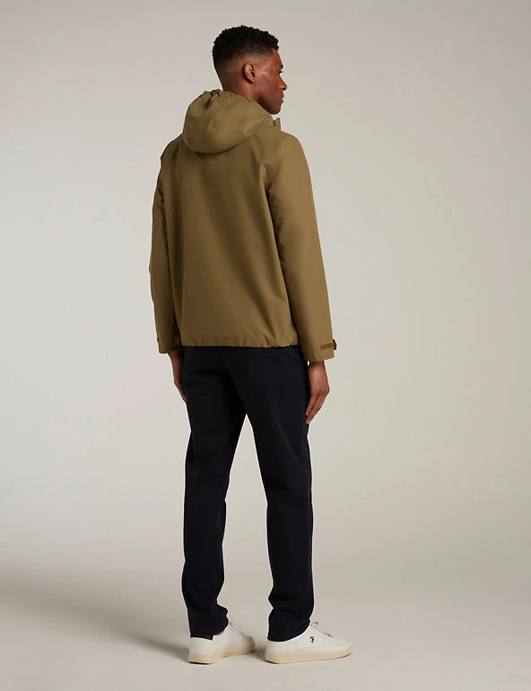 Farah Men's Coats & Jackets Waterproof Hooded Anorak 6 Farah Men's Coats & Jackets Waterproof Hooded Anorak - Image 4