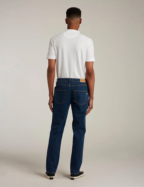 Farah Men's Jeans Regular Fit Cotton Rich Stretch Jeans 5 Farah Men's Jeans Regular Fit Cotton Rich Stretch Jeans - Image 3