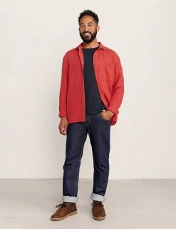 Seasalt Cornwall Men's Jeans Regular Fit Organic Cotton 5 Pocket Jeans