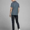JACK & JONES Men's Polo Shirts Slim Fit Pure Cotton Tipped Polo Shirt -Popular Znas Store SD 08 T18 3000 HP X EC 2