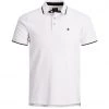 JACK & JONES Men's Polo Shirts Slim Fit Pure Cotton Tipped Polo Shirt -Popular Znas Store SD 08 T18 3000 Z0 X EC 90