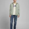 JACK & JONES Men's Hoodies & Sweatshirts Cotton Rich Zip Up Hoodie -Popular Znas Store SD 08 T18 3066 JB X EC 1