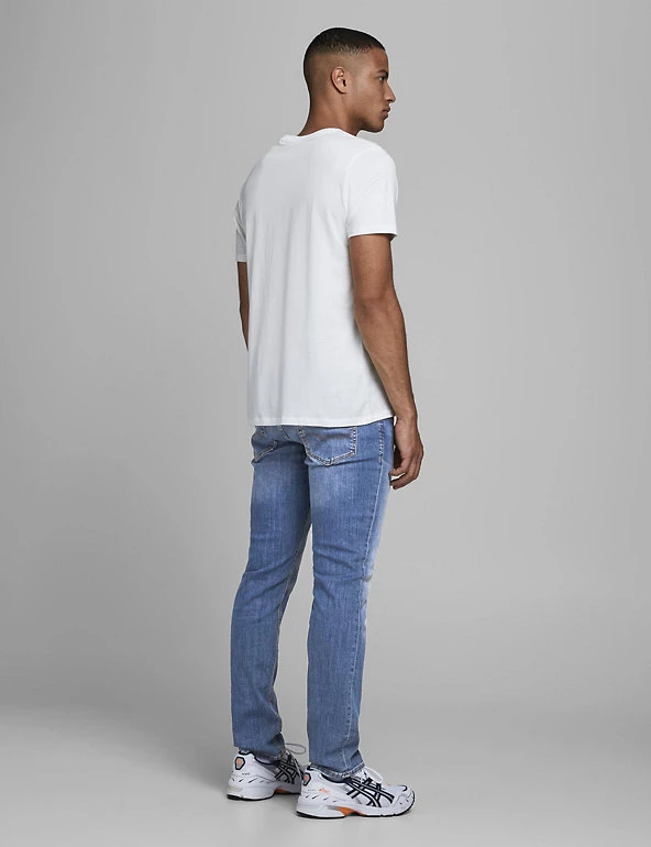JACK & JONES Men's Jeans Slim Fit 5 Pocket Jeans 6 JACK & JONES Men's Jeans Slim Fit 5 Pocket Jeans - Image 4
