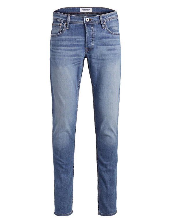 JACK & JONES Men's Jeans Slim Fit 5 Pocket Jeans 4 JACK & JONES Men's Jeans Slim Fit 5 Pocket Jeans - Image 2