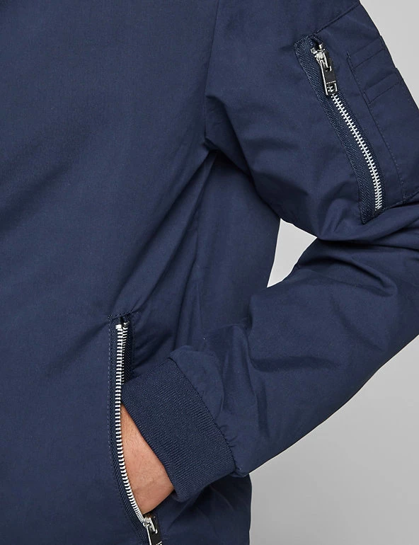 JACK & JONES Men's Coats & Jackets Bomber Jacket 7 JACK & JONES Men's Coats & Jackets Bomber Jacket - Image 5