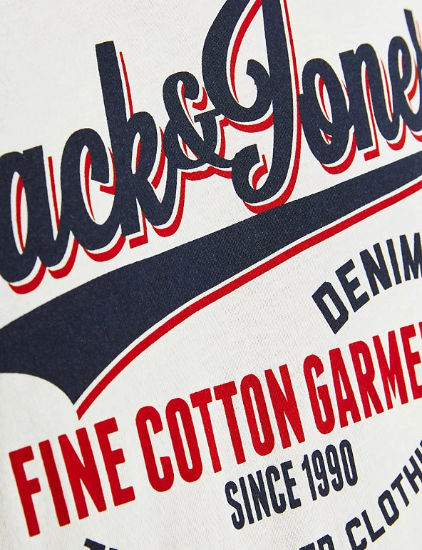 JACK & JONES Men's T-shirts Pure Cotton Crew Neck T-Shirt 8 JACK & JONES Men's T-shirts Pure Cotton Crew Neck T-Shirt - Image 6