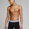 JACK & JONES Men's Trunks 3pk Cotton Rich Trunks -Popular Znas Store SD 10 T18 1278 T4 X EC 3