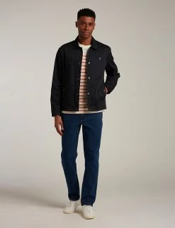 Farah Men's Coats & Jackets Cotton Rich Harrington Jacket