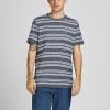 JACK & JONES Men's T-shirts Pure Cotton Striped T-Shirt 15 JACK & JONES Men's T-shirts Pure Cotton Striped T-Shirt -Popular Znas Store SD 10 T18 2317 F4 X EC 0