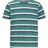 JACK & JONES Men's T-shirts Pure Cotton Striped T-Shirt 1 JACK & JONES Men's T-shirts Pure Cotton Striped T-Shirt -Popular Znas Store SD 10 T18 2317 J4 X EC 90