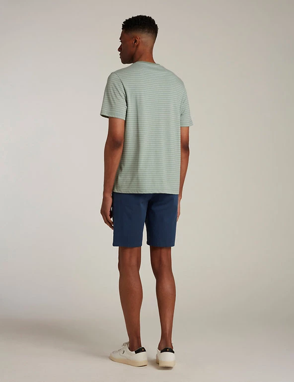 Farah Men's T-shirts Cotton Rich Striped T-Shirt 8 Farah Men's T-shirts Cotton Rich Striped T-Shirt - Image 6