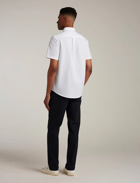 Farah Men's Shirts Cotton Blend Oxford Shirt 6 Farah Men's Shirts Cotton Blend Oxford Shirt - Image 4