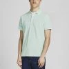 JACK & JONES Men's Polo Shirts Slim Fit Pure Cotton Tipped Polo Shirt -Popular Znas Store SD 10 T18 3000 RG X EC 0