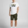 JACK & JONES Men's Shorts Regular Fit Chino Shorts -Popular Znas Store SD 10 T18 3055 XW X EC 0