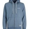 JACK & JONES Men's Hoodies & Sweatshirts Cotton Rich Zip Up Hoodie -Popular Znas Store SD 10 T18 3066 E0 X EC 90