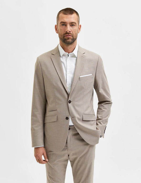 SELECTED HOMME Men's Coats & Jackets Regular Fit Blazer 5 SELECTED HOMME Men's Coats & Jackets Regular Fit Blazer - Image 3