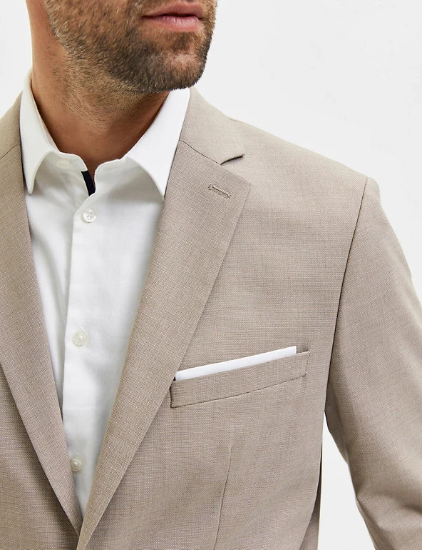 SELECTED HOMME Men's Coats & Jackets Regular Fit Blazer 7 SELECTED HOMME Men's Coats & Jackets Regular Fit Blazer - Image 5