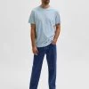 SELECTED HOMME Men's T-shirts Pure Cotton Crew Neck T-Shirt 18 SELECTED HOMME Men's T-shirts Pure Cotton Crew Neck T-Shirt -Popular Znas Store SD 10 T18 4602 E0 X EC 1