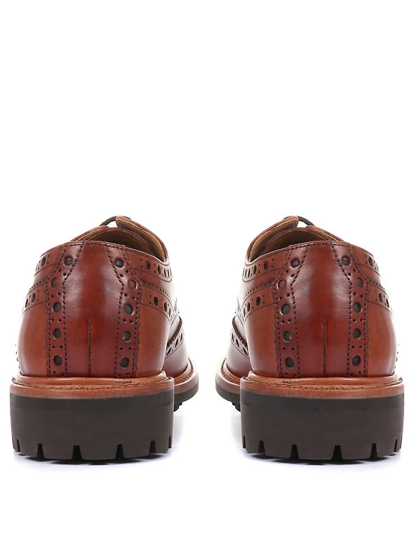 Jones Bootmaker Men's Shoes Leather Goodyear Welted Derby Shoes 6 Jones Bootmaker Men's Shoes Leather Goodyear Welted Derby Shoes - Image 4